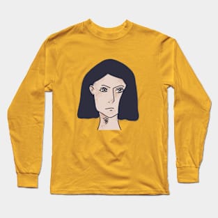 woman's face Long Sleeve T-Shirt